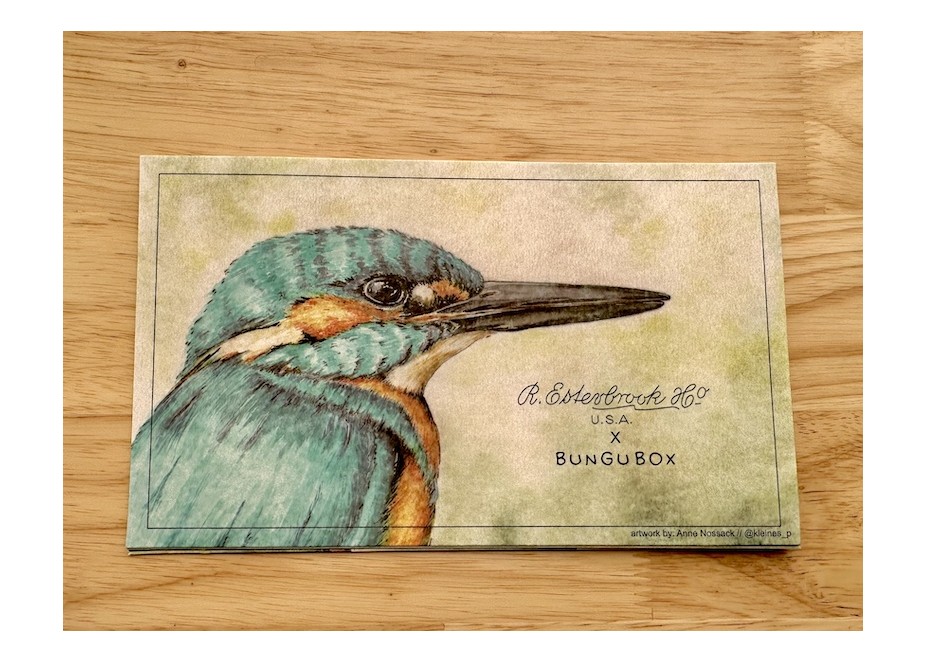 Esterbrook x BUNGUBOX Kingfisher Edition Blotter Paper Fontana Penna fontanapenna.com