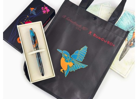 Esterbrook x BUNGUBOX Kingfisher Tote Bag Fontana Penna fontanapenna.com