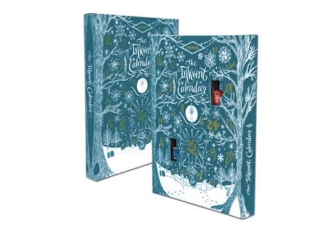 Diamine Inkvent Teal Edition Winter Calendar 2025 Fontana Penna fontanapenna.com