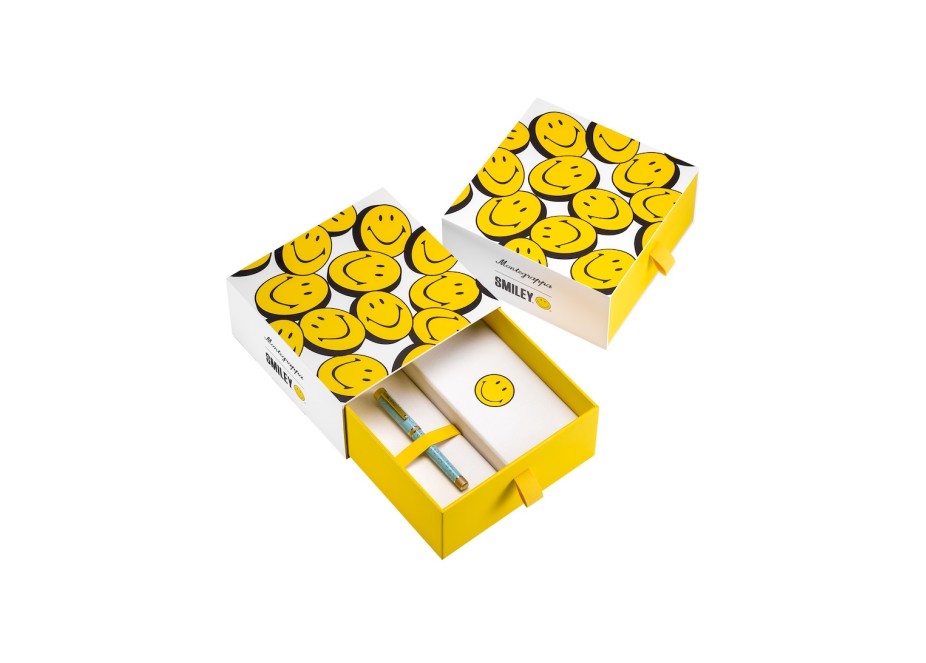 Montegrappa Smiley® Heritage Collection Get Happy! Roller Fontana Penna fontanapenna.com