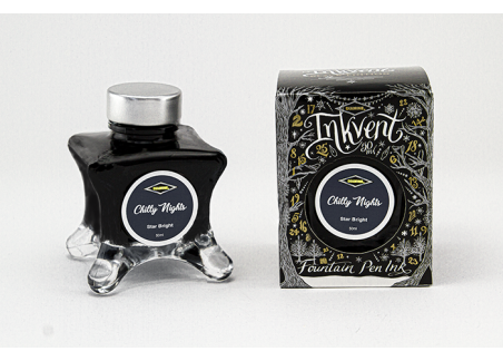 Diamine Inkvent-Black Collection Chilly Nights fontana Penna fontanapenna.com