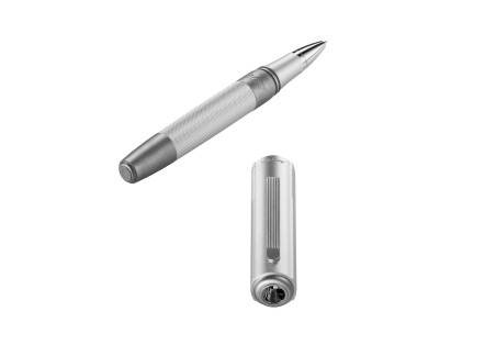 Montegrappa 007 Special Issue Silver Edition Roller Fontana Penna fontanapenna.com