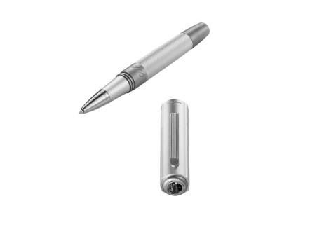 Montegrappa 007 Special Issue Silver Edition Roller Fontana Penna fontanapenna.com