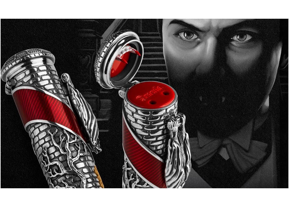 Montegrappa Dracula Universal Monsters Roller Fontana Penna fontanapenna.com