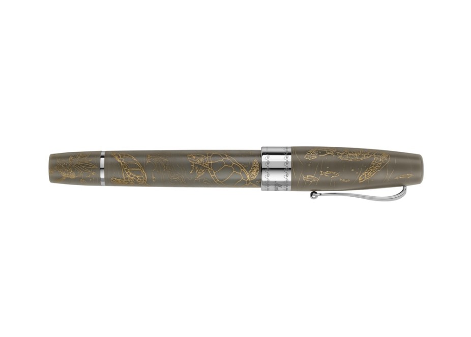 Montegrappa Sea Shepherd: Caretta caretta Fountain Pen Fontana Penna fontanapenna.com