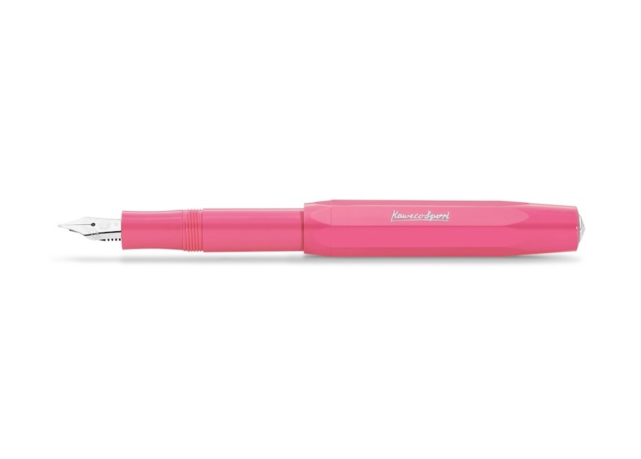 Kaweco Skyline Sport Pink Fountain Pen Fontana Penna fontanapenna.com