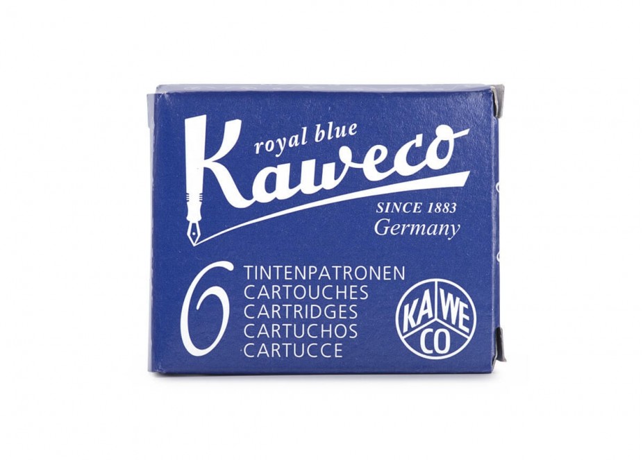 Kaweco tinta 6 cartuchos negro