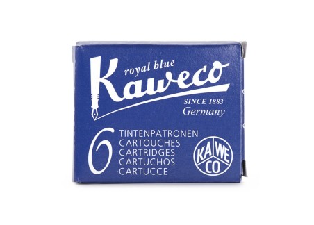 Kaweco tinta 6 cartuchos azul Real