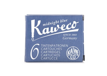Kaweco Ink cartridges 6 pieces Midnight Blue