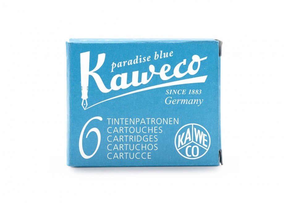 Kaweco Ink cartridges 6 pieces Paradise Blue