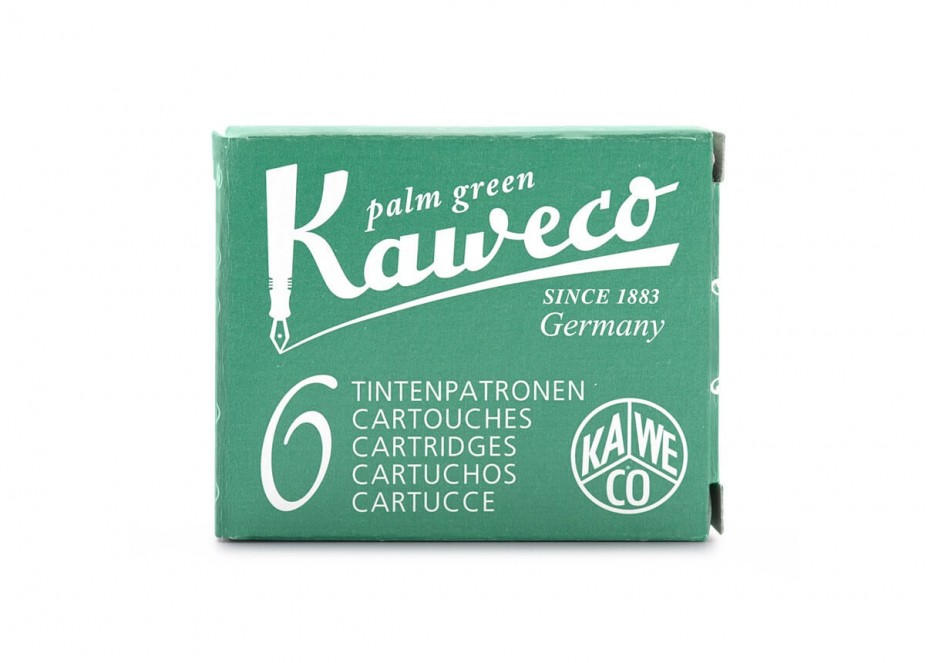 Kaweco Ink cartridges 6 pieces Palm Green