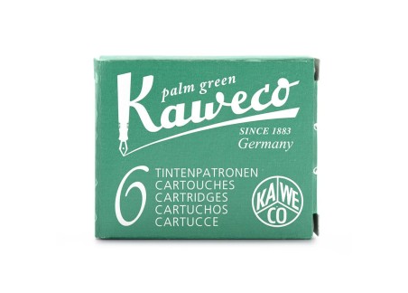 Kaweco tinta 6 cartuchos Verde