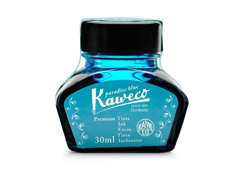 Kaweco Ink bottle 30ML Paradise Blue