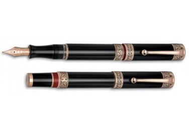 Aurora Dante Inferno Fountain Pen 2