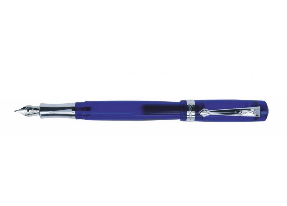 Kaweco Student Transparent Blue Fountain Pen NOS
