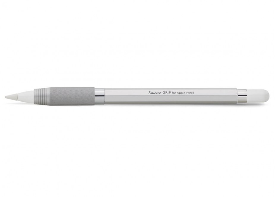 Kaweco pen sleeve GRIP for Apple Pencil silver