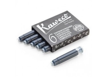 Kaweco Ink cartridges 6 pieces Pearl Black