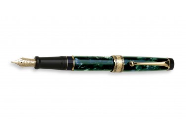 Aurora Optima Auroloide Emerald Green Fountain Pen