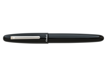 Esterbrook Estie OS "Oversized" E166 Ebony Black Silver Trims Fountain Pen