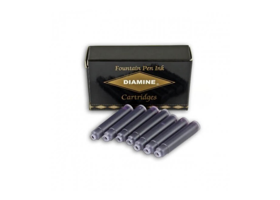 Diamine Majestic Blue Cartridges 18 pack