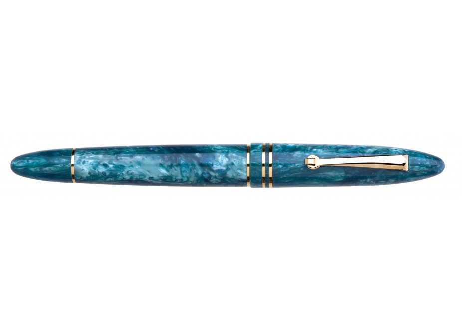 Leonardo Officina Italiana Furore Blue Emerald Fountain Pen