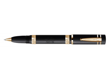 Nettuno Nineteen-Eleven Black Sands Gold Ballpoint Pen
