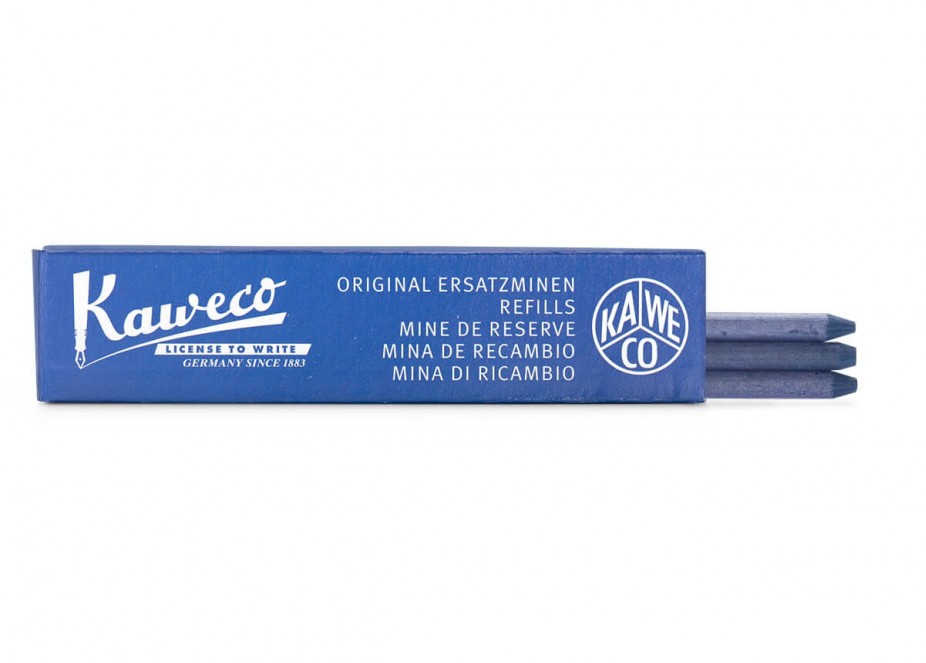 Kaweco Pencil Lead Refill All-Purpose 5.6mm (5.6x80) blue 3 pcs/box