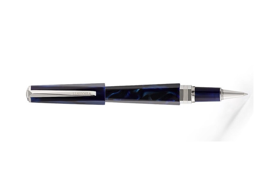 Visconti Pentagon Blue Rollerball Pen
