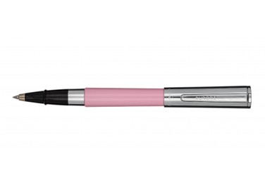 TU Metal Cap Chrome Pink Rollerball Pen