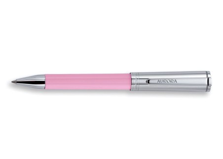 TU Metal Cap Chrome Pink Ballpoint Pen