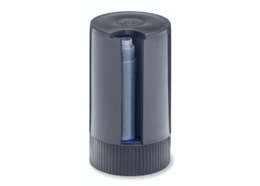 Kaweco dispenser Twist & Out Black with 8 blue cartridges