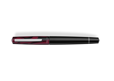 Tibaldi Infrangibile Resina Mauve Red Estilográfica 2