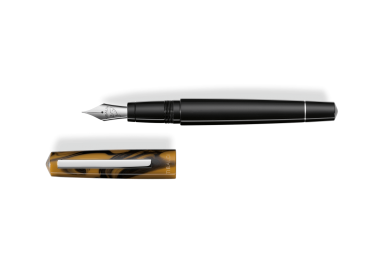 Tibaldi Infrangibile Resina Chrome Yellow Estilográfica