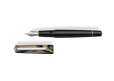 Tibaldi Infrangibile Resina Taupe Grey Estilográfica