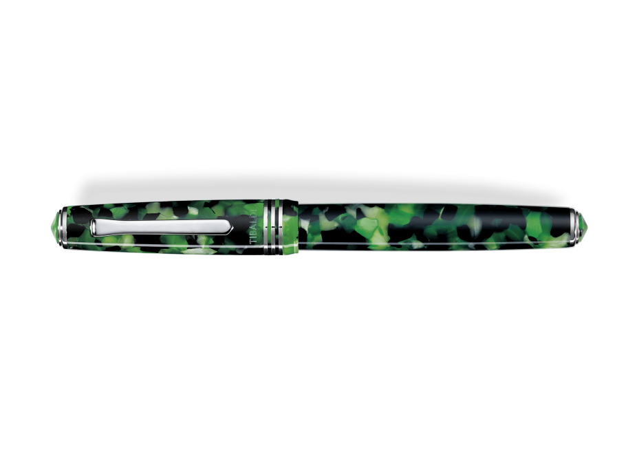 Tibaldi N60 Emerald Green Resin Fountain Pen
