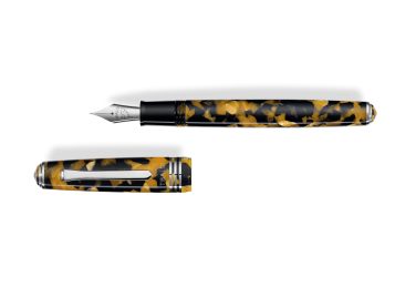 Tibaldi N60 Amber Yellow Resin Fountain Pen