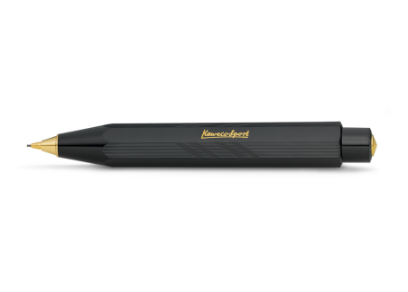 Kaweco Classic Sport Guilloche 1930 Black PushPencil 0,7