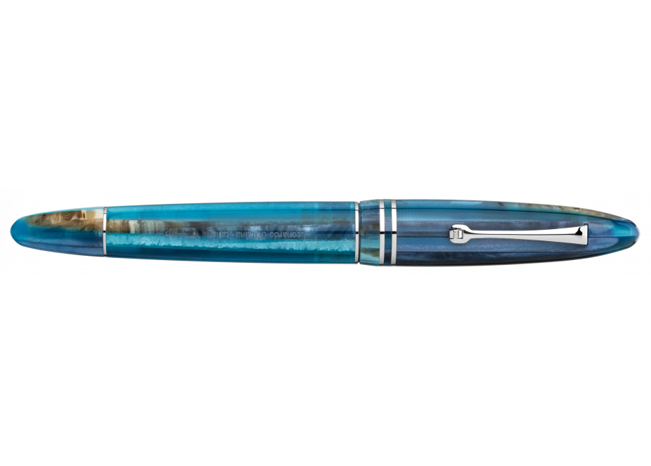 Leonardo Officina Italiana Furore GRANDE Blue Hawaii Fountain Pen
