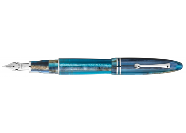 Leonardo Officina Italiana Furore GRANDE Blue Hawaii Fountain Pen