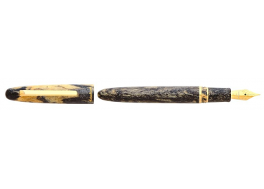 Estie Gold Rush Prospector Black Fountain Pen limited edition