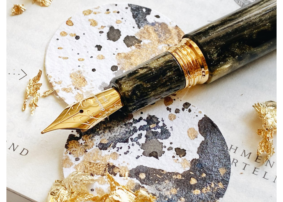 Esterbrook Estie Gold Rush Prospector Black OS Fountain Pen limited edition