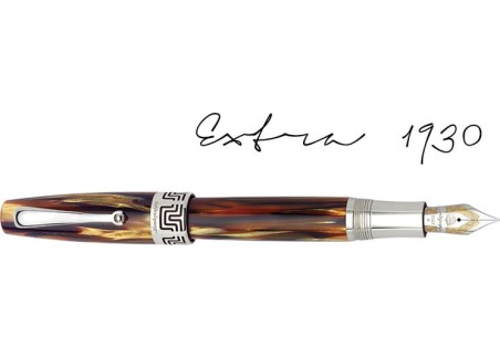 Extra 1930 Turtle Brown Fountain Pen