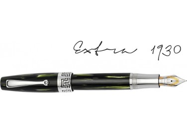 Montegrappa Extra 1930 Negro y Bambú Estilográfica