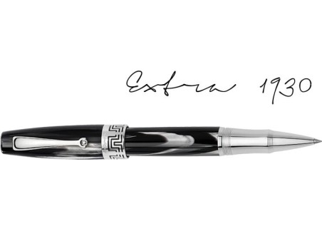 Extra 1930 Black & White Rollerball Pen