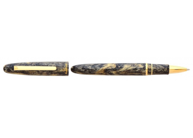 Estie Gold Rush Prospector Black Rollerball Pen limited edition