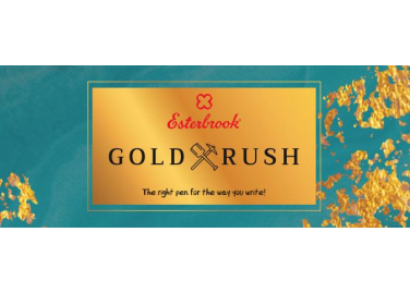 Esterbrook Estie Gold Rush Green Frontier roller Edición Limitada