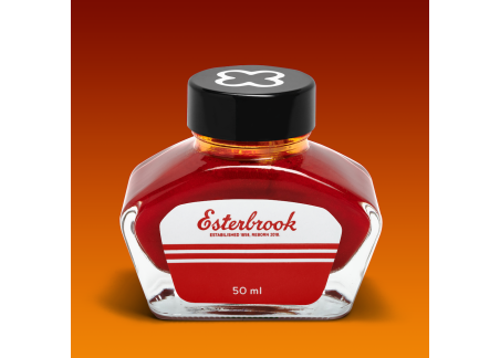 Esterbrook Ink bottle 50ML Shimmer Tangerine