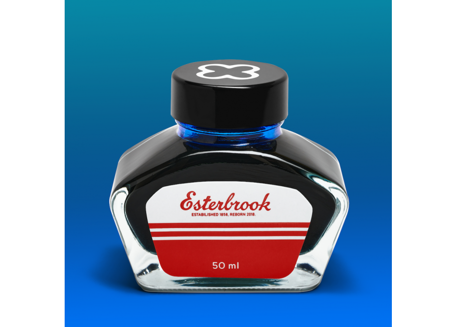 Esterbrook Ink bottle 50ML Shimmer Aqua