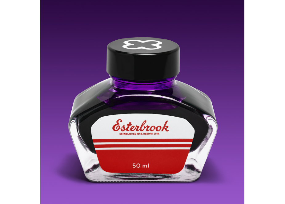 Esterbrook Ink bottle 50ML Shimmer Lilac