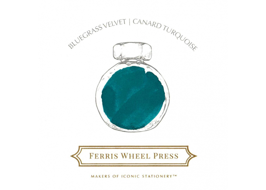Ferris Wheel Press 38ml Bluegrass Velvet Ink
